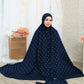 Pre Order ! Comfy Rayon Telekung in Polka Series