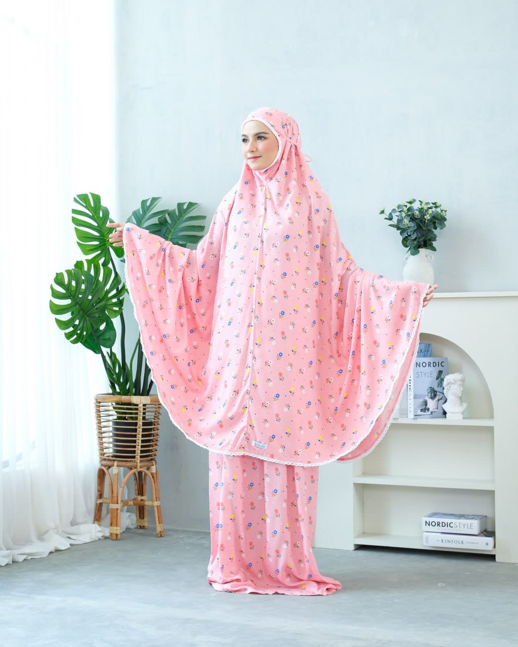 New! Pre Order! Signature Rayon Prayer Wear Flower Series