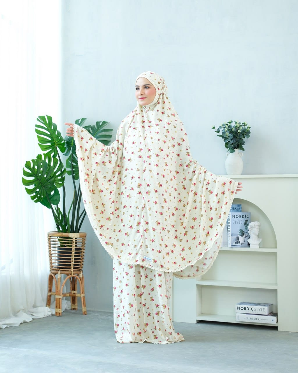 New! Pre Order! Signature Rayon Prayer Wear Flower Series