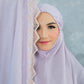 Pre Order! New! Santorini Silk Telekung