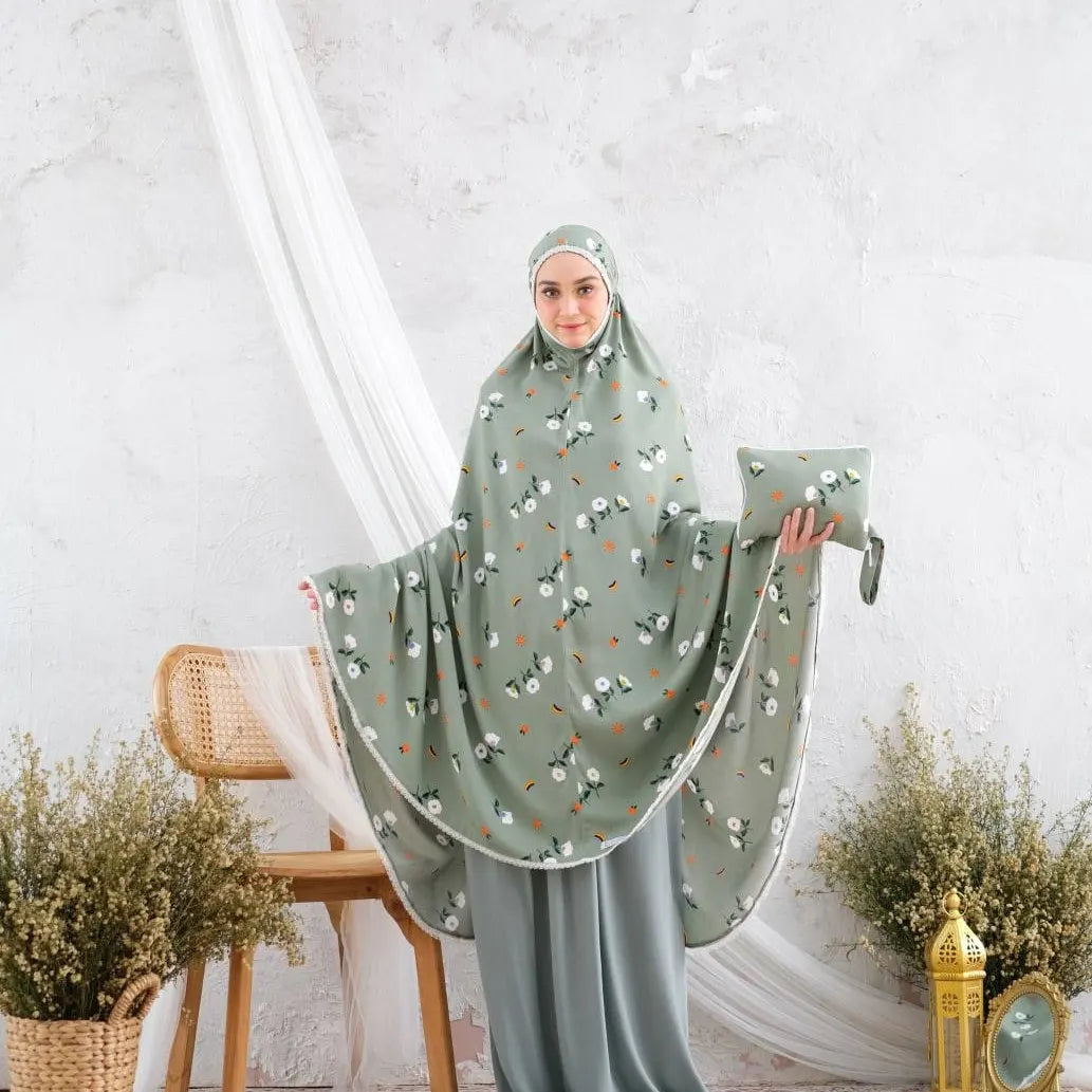 New! Pre Order !Comfy Rayon Telekung