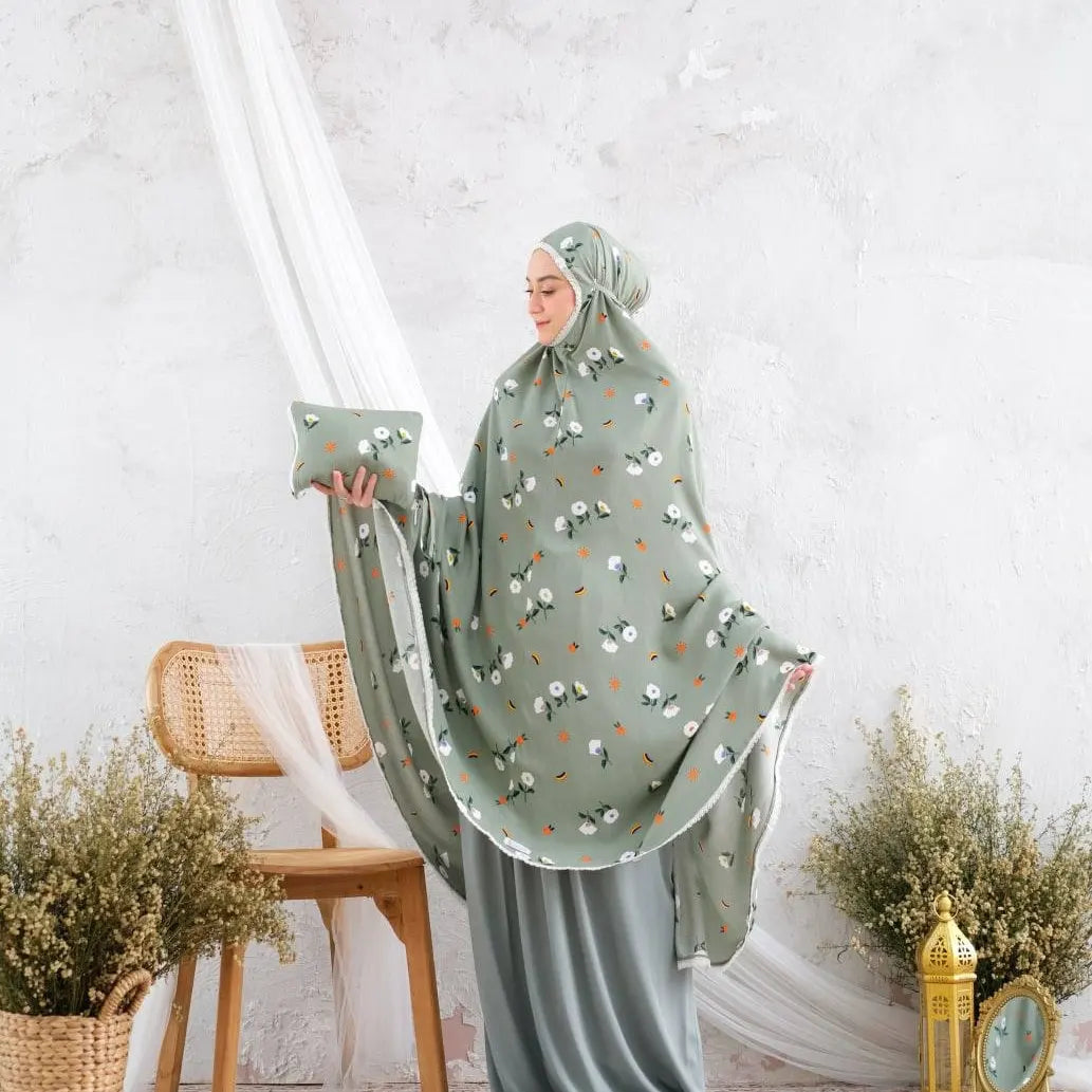 New! Pre Order !Comfy Rayon Telekung