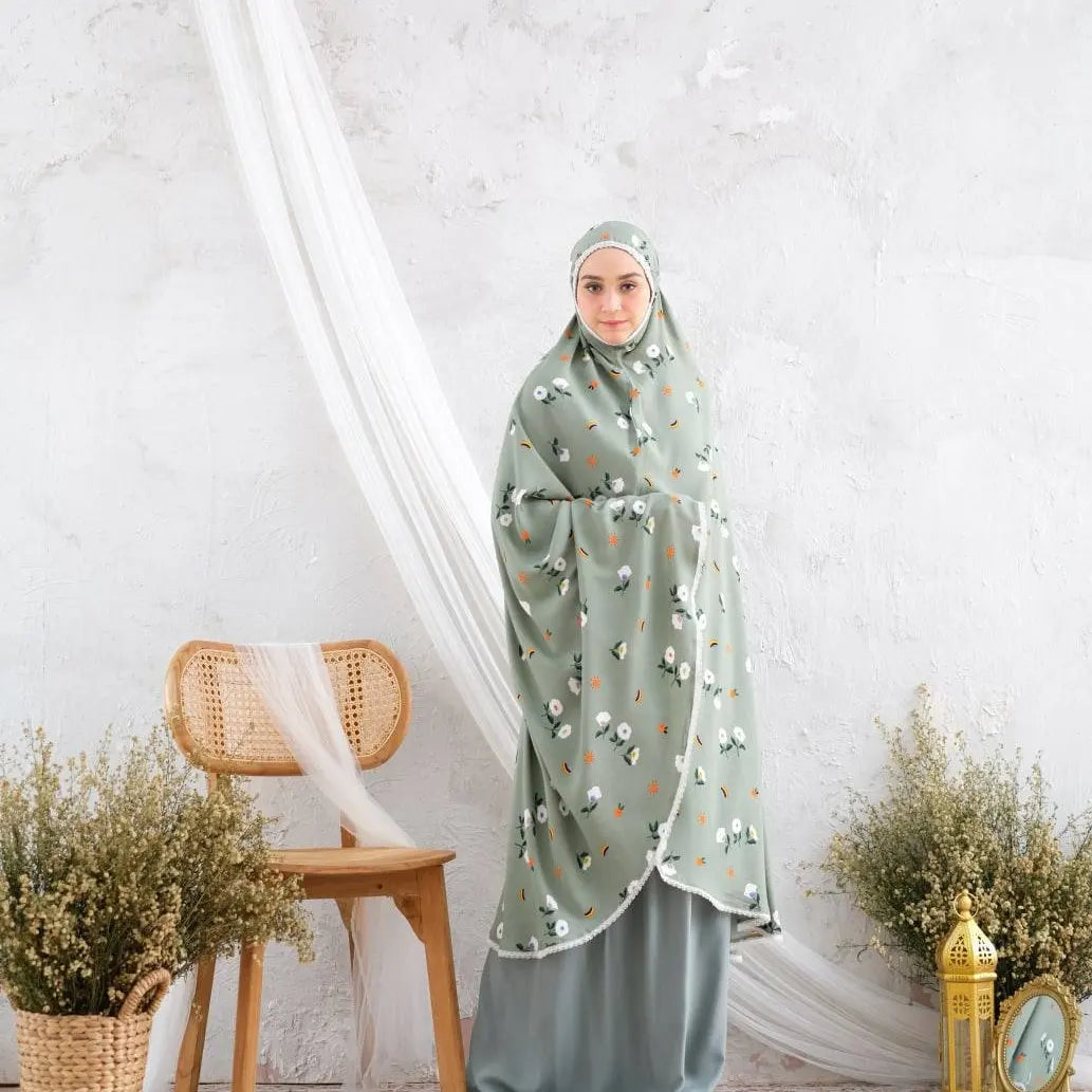 New! Pre Order !Comfy Rayon Telekung