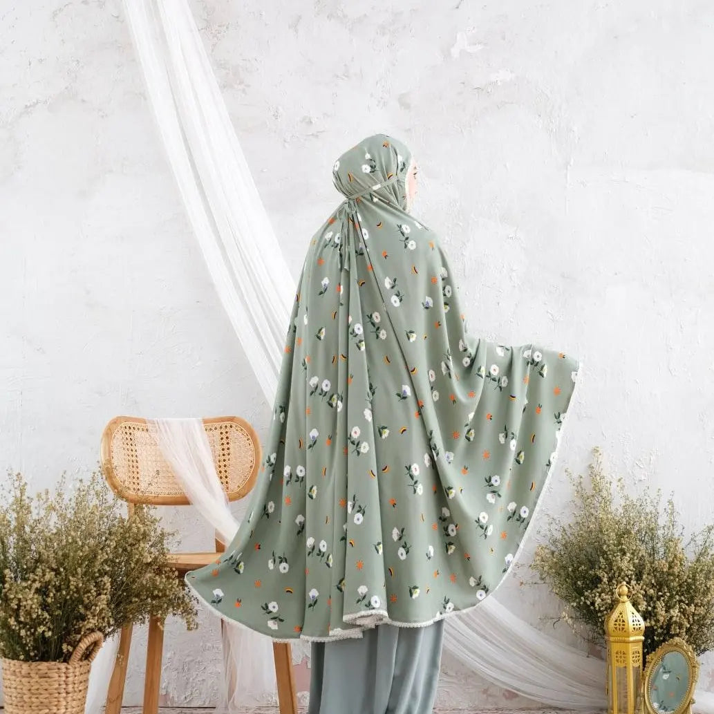 New! Pre Order !Comfy Rayon Telekung